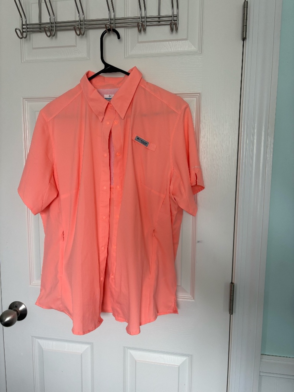 Classic Columbia PFG Short-Sleeve Button Up
